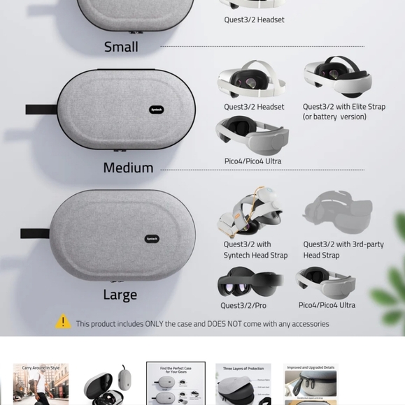 Quest 1, 2, and 3 carrying case - Picture 3 of 3